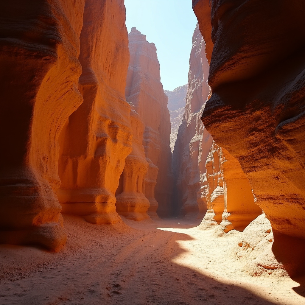 Красные скалы Чарынского каньона